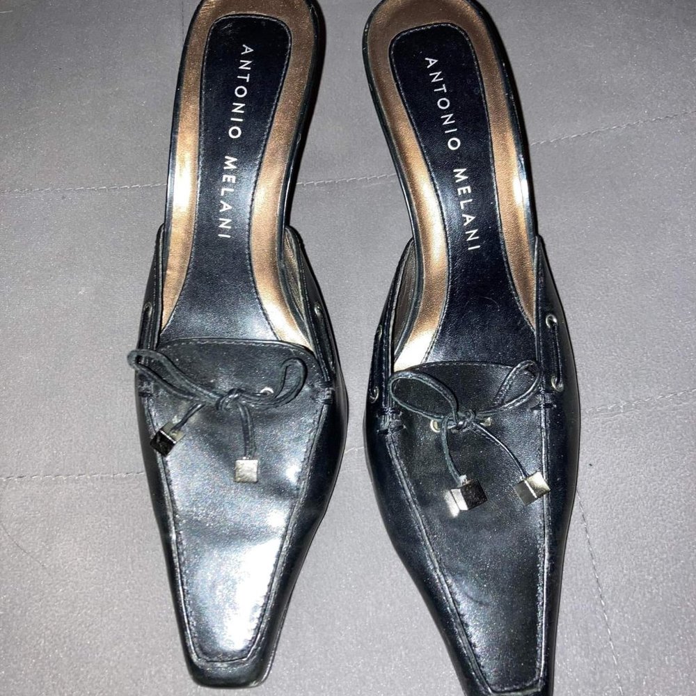 Antonio Melani women's black heels